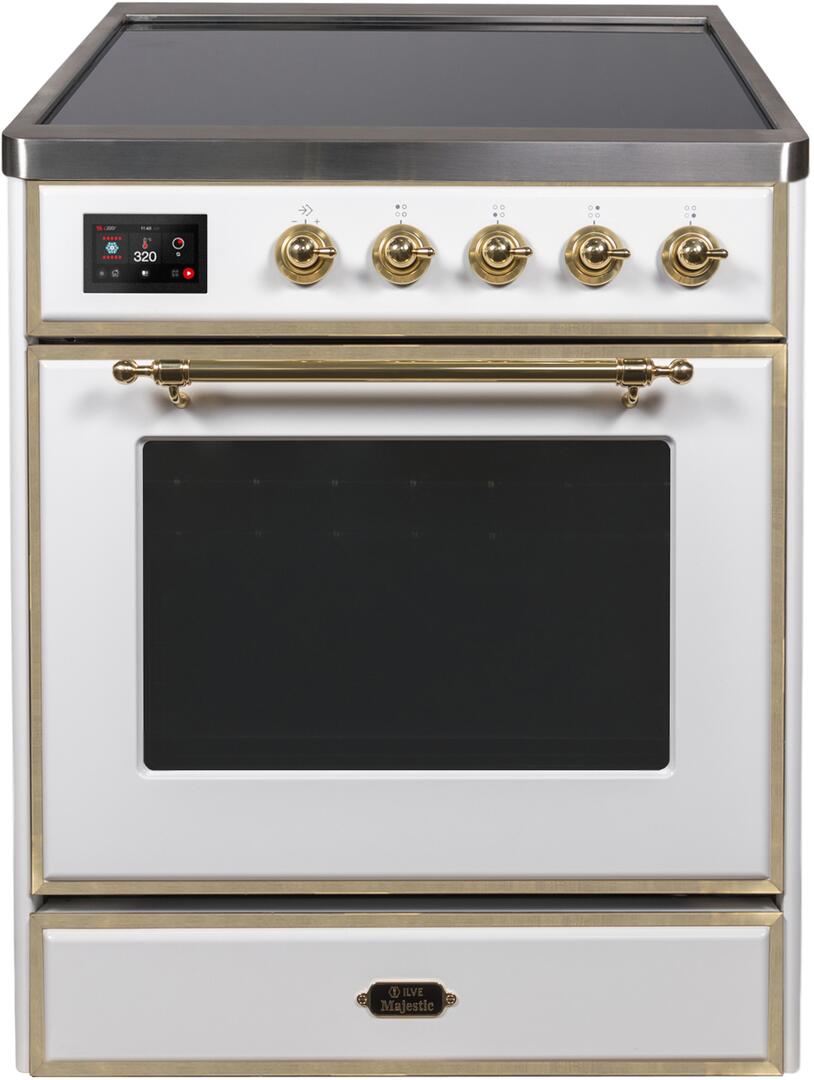ILVE - 30" Magestic II Series Freestanding Electric Induction Range - Glass Door(s) ILVE - 30" Magestic II Series Freestanding Electric Induction Range - Glass Door(s)