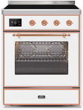 ILVE - 30" Magestic II Series Freestanding Electric Induction Range - Glass Door(s) ILVE - 30" Magestic II Series Freestanding Electric Induction Range - Glass Door(s)