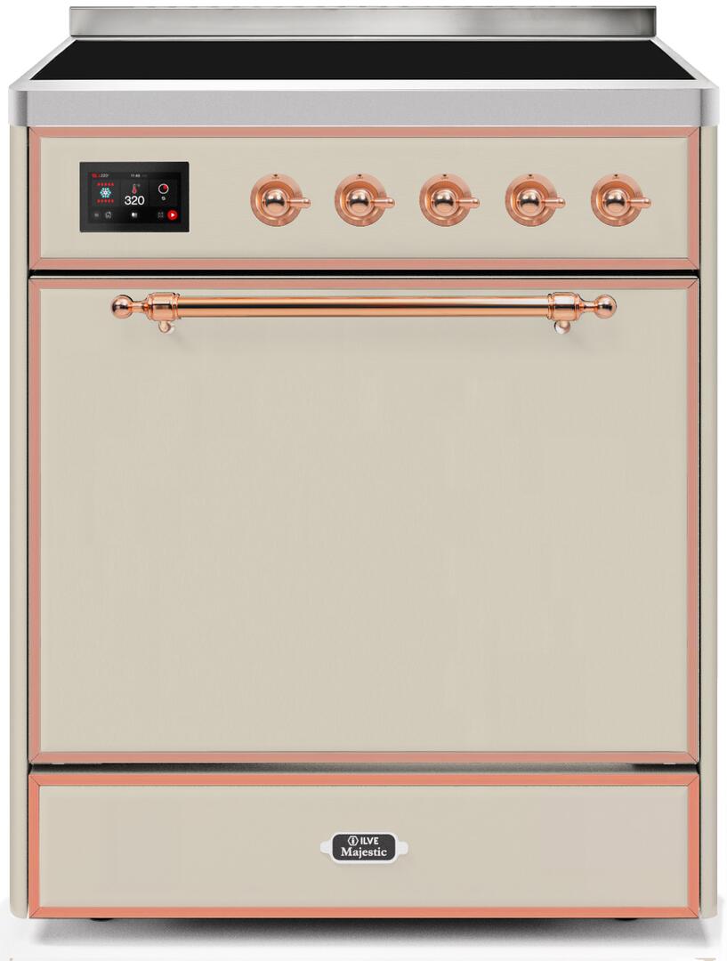 ILVE - 30" Magestic II Series Freestanding Electric Induction Range - Solid Door(s) ILVE - 30" Magestic II Series Freestanding Electric Induction Range - Solid Door(s)