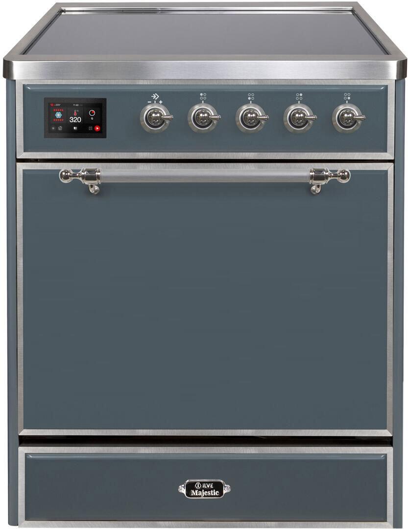 ILVE - 30" Magestic II Series Freestanding Electric Induction Range - Solid Door(s) ILVE - 30" Magestic II Series Freestanding Electric Induction Range - Solid Door(s)
