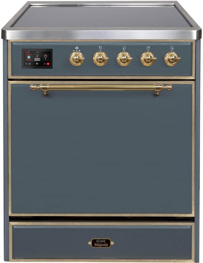 ILVE - 30" Magestic II Series Freestanding Electric Induction Range - Solid Door(s) ILVE - 30" Magestic II Series Freestanding Electric Induction Range - Solid Door(s)