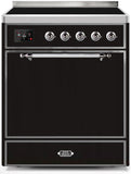 ILVE - 30" Magestic II Series Freestanding Electric Induction Range - Solid Door(s) ILVE - 30" Magestic II Series Freestanding Electric Induction Range - Solid Door(s)