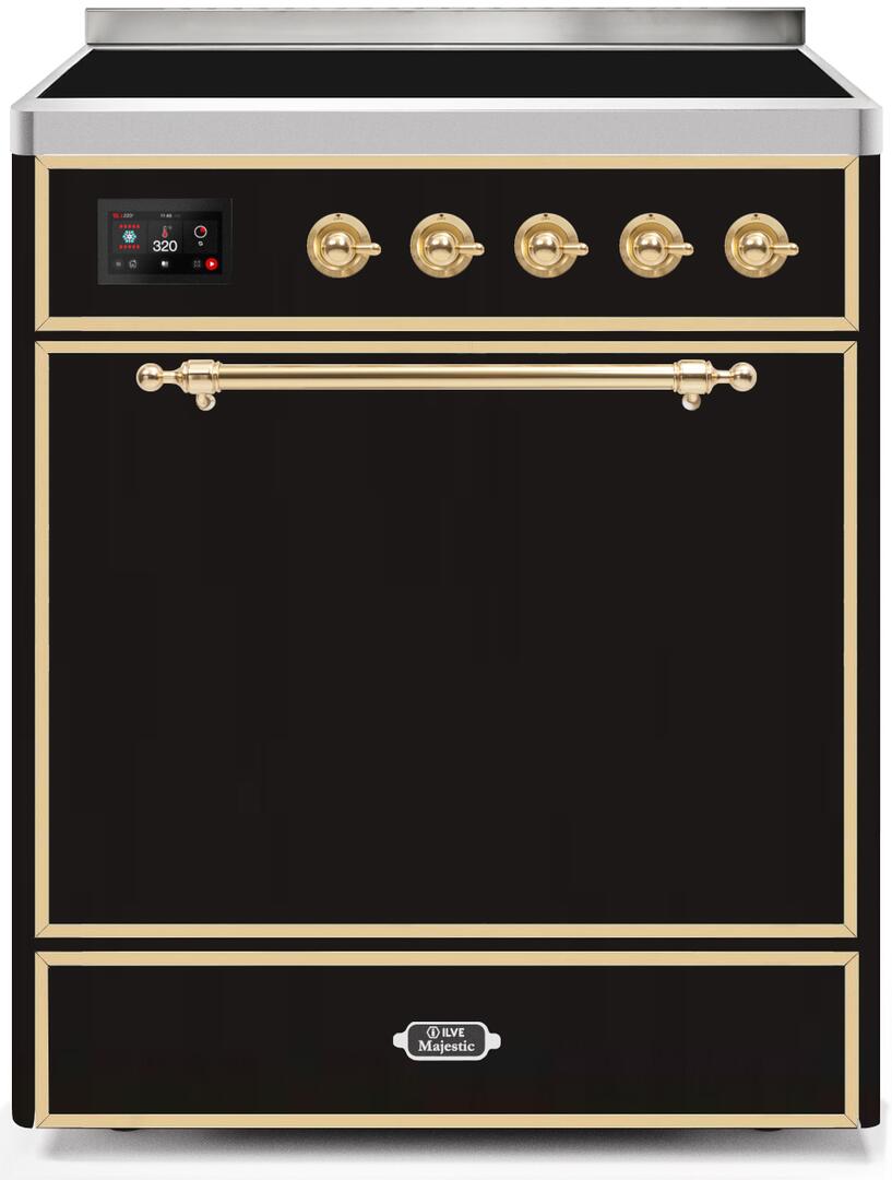 ILVE - 30" Magestic II Series Freestanding Electric Induction Range - Solid Door(s) ILVE - 30" Magestic II Series Freestanding Electric Induction Range - Solid Door(s)