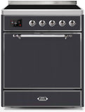 ILVE - 30" Magestic II Series Freestanding Electric Induction Range - Solid Door(s) ILVE - 30" Magestic II Series Freestanding Electric Induction Range - Solid Door(s)