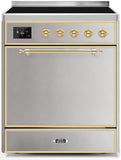 ILVE - 30" Magestic II Series Freestanding Electric Induction Range - Solid Door(s) ILVE - 30" Magestic II Series Freestanding Electric Induction Range - Solid Door(s)