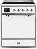 ILVE - 30" Magestic II Series Freestanding Electric Induction Range - Solid Door(s) ILVE - 30" Magestic II Series Freestanding Electric Induction Range - Solid Door(s)