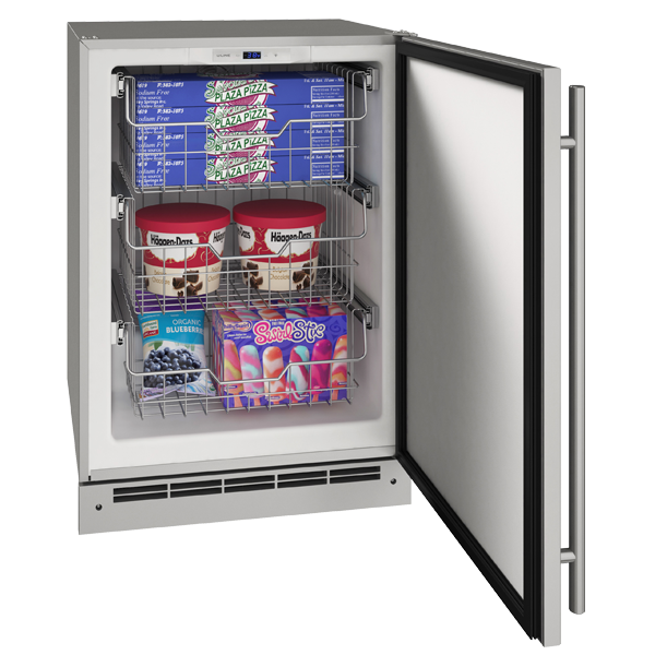 U-Line - 24" Outdoor Convertible Freezer - OFZ124 U-Line - 24" Outdoor Convertible Freezer - OFZ124