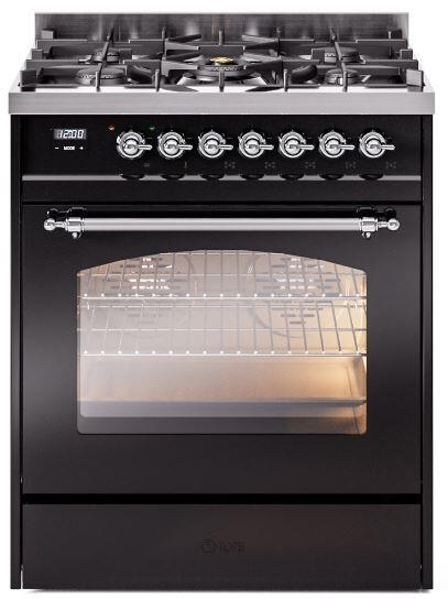 ILVE - 30" Nostalgie II Series Freestanding Dual Fuel Range - Liquid Propane ILVE - 30" Nostalgie II Series Freestanding Dual Fuel Range - Liquid Propane