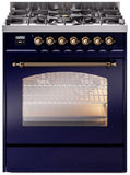 ILVE - 30" Nostalgie II Series Freestanding Dual Fuel Range - Liquid Propane ILVE - 30" Nostalgie II Series Freestanding Dual Fuel Range - Liquid Propane