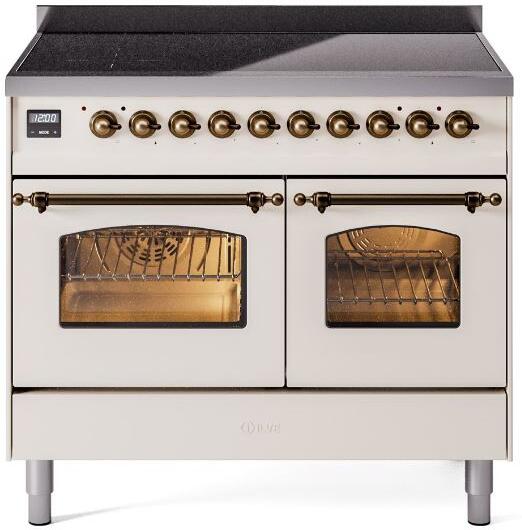 ILVE - 40" Nostalgie II Series Freestanding Electric Induction Range - Double Oven ILVE - 40" Nostalgie II Series Freestanding Electric Induction Range - Double Oven