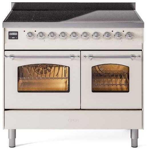 ILVE - 40" Nostalgie II Series Freestanding Electric Induction Range - Double Oven ILVE - 40" Nostalgie II Series Freestanding Electric Induction Range - Double Oven