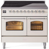 ILVE - 40" Nostalgie II Series Freestanding Electric Induction Range - Double Oven ILVE - 40" Nostalgie II Series Freestanding Electric Induction Range - Double Oven