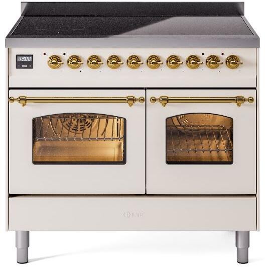 ILVE - 40" Nostalgie II Series Freestanding Electric Induction Range - Double Oven ILVE - 40" Nostalgie II Series Freestanding Electric Induction Range - Double Oven