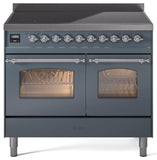 ILVE - 40" Nostalgie II Series Freestanding Electric Induction Range - Double Oven ILVE - 40" Nostalgie II Series Freestanding Electric Induction Range - Double Oven