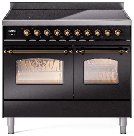 ILVE - 40" Nostalgie II Series Freestanding Electric Induction Range - Double Oven ILVE - 40" Nostalgie II Series Freestanding Electric Induction Range - Double Oven