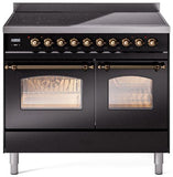 ILVE - 40" Nostalgie II Series Freestanding Electric Induction Range - Double Oven ILVE - 40" Nostalgie II Series Freestanding Electric Induction Range - Double Oven