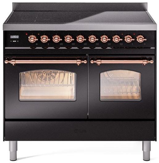 ILVE - 40" Nostalgie II Series Freestanding Electric Induction Range - Double Oven ILVE - 40" Nostalgie II Series Freestanding Electric Induction Range - Double Oven
