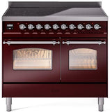 ILVE - 40" Nostalgie II Series Freestanding Electric Induction Range - Double Oven ILVE - 40" Nostalgie II Series Freestanding Electric Induction Range - Double Oven