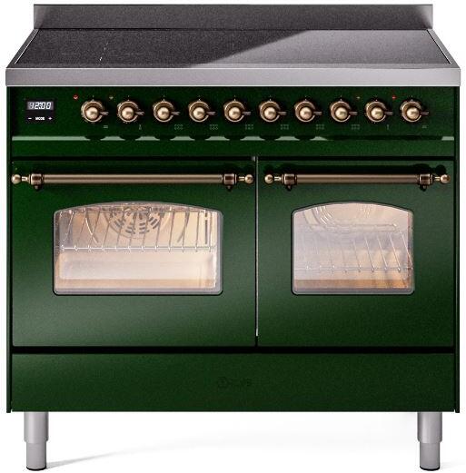 ILVE - 40" Nostalgie II Series Freestanding Electric Induction Range - Double Oven ILVE - 40" Nostalgie II Series Freestanding Electric Induction Range - Double Oven