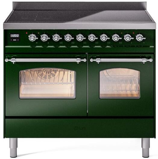 ILVE - 40" Nostalgie II Series Freestanding Electric Induction Range - Double Oven ILVE - 40" Nostalgie II Series Freestanding Electric Induction Range - Double Oven