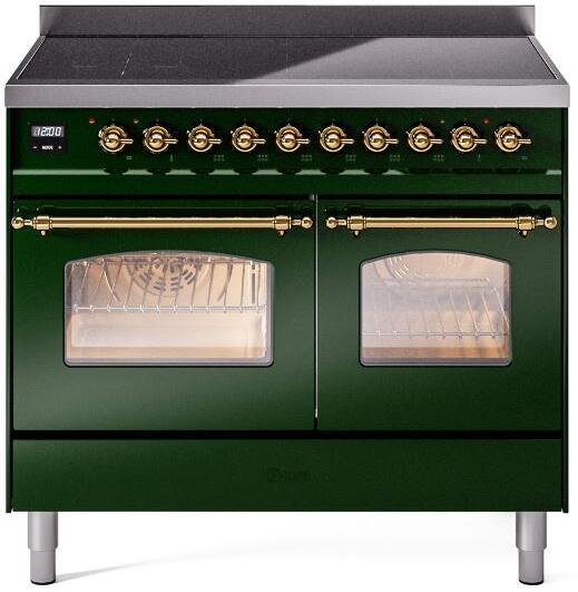 ILVE - 40" Nostalgie II Series Freestanding Electric Induction Range - Double Oven ILVE - 40" Nostalgie II Series Freestanding Electric Induction Range - Double Oven