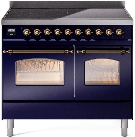 ILVE - 40" Nostalgie II Series Freestanding Electric Induction Range - Double Oven ILVE - 40" Nostalgie II Series Freestanding Electric Induction Range - Double Oven