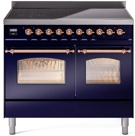ILVE - 40" Nostalgie II Series Freestanding Electric Induction Range - Double Oven ILVE - 40" Nostalgie II Series Freestanding Electric Induction Range - Double Oven