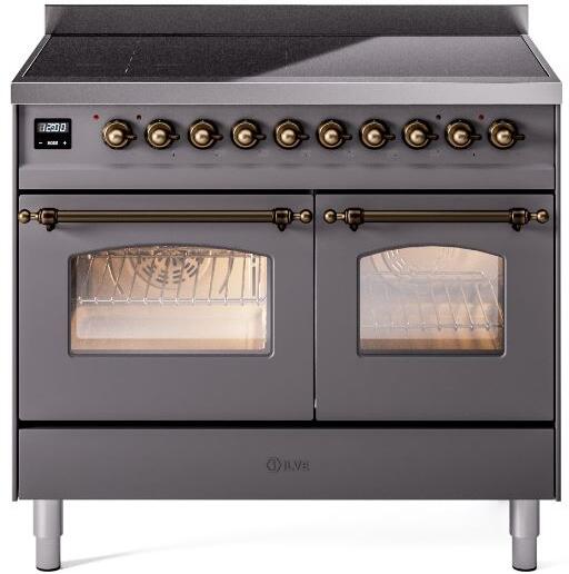 ILVE - 40" Nostalgie II Series Freestanding Electric Induction Range - Double Oven ILVE - 40" Nostalgie II Series Freestanding Electric Induction Range - Double Oven