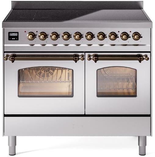ILVE - 40" Nostalgie II Series Freestanding Electric Induction Range - Double Oven ILVE - 40" Nostalgie II Series Freestanding Electric Induction Range - Double Oven