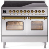 ILVE - 40" Nostalgie II Series Freestanding Electric Induction Range - Double Oven ILVE - 40" Nostalgie II Series Freestanding Electric Induction Range - Double Oven