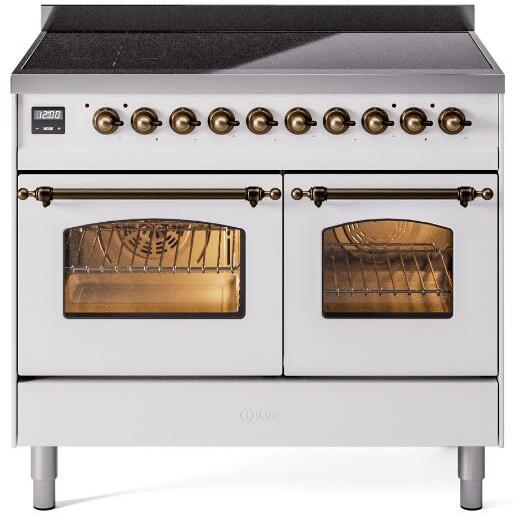 ILVE - 40" Nostalgie II Series Freestanding Electric Induction Range - Double Oven ILVE - 40" Nostalgie II Series Freestanding Electric Induction Range - Double Oven