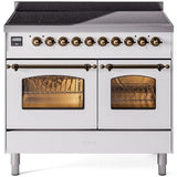 ILVE - 40" Nostalgie II Series Freestanding Electric Induction Range - Double Oven ILVE - 40" Nostalgie II Series Freestanding Electric Induction Range - Double Oven