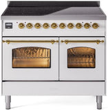 ILVE - 40" Nostalgie II Series Freestanding Electric Induction Range - Double Oven ILVE - 40" Nostalgie II Series Freestanding Electric Induction Range - Double Oven