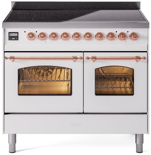 ILVE - 40" Nostalgie II Series Freestanding Electric Induction Range - Double Oven ILVE - 40" Nostalgie II Series Freestanding Electric Induction Range - Double Oven