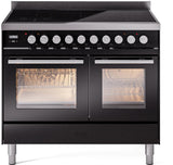 ILVE - 40" Pro Plus II Series Freestanding Electric Induction Range - Double Oven - Viewing Window(s) ILVE - 40" Pro Plus II Series Freestanding Electric Induction Range - Double Oven - Viewing Window(s)
