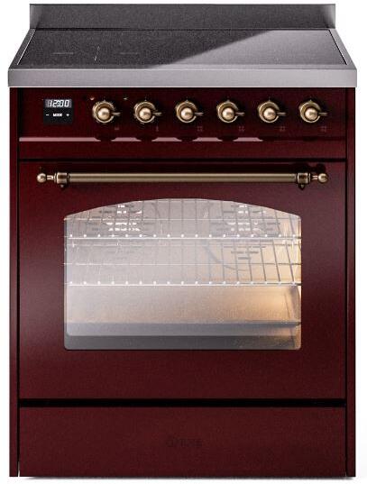 ILVE - 30" Nostalgie II Series Freestanding Electric Induction Range ILVE - 30" Nostalgie II Series Freestanding Electric Induction Range