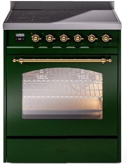 ILVE - 30" Nostalgie II Series Freestanding Electric Induction Range ILVE - 30" Nostalgie II Series Freestanding Electric Induction Range