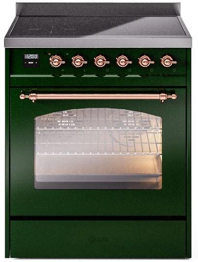 ILVE - 30" Nostalgie II Series Freestanding Electric Induction Range ILVE - 30" Nostalgie II Series Freestanding Electric Induction Range