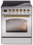 ILVE - 30" Nostalgie II Series Freestanding Electric Induction Range ILVE - 30" Nostalgie II Series Freestanding Electric Induction Range