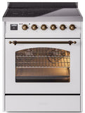 ILVE - 30" Nostalgie II Series Freestanding Electric Induction Range ILVE - 30" Nostalgie II Series Freestanding Electric Induction Range