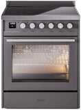 ILVE - 30" Pro Plus II Series Freestanding Electric Induction Range - Viewing Window(s) ILVE - 30" Pro Plus II Series Freestanding Electric Induction Range - Viewing Window(s)