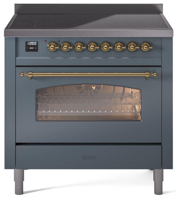 ILVE - 36" Nostalgie II Series Freestanding Electric Induction Range ILVE - 36" Nostalgie II Series Freestanding Electric Induction Range