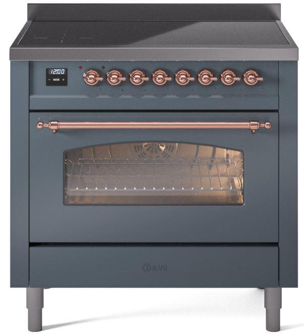 ILVE - 36" Nostalgie II Series Freestanding Electric Induction Range ILVE - 36" Nostalgie II Series Freestanding Electric Induction Range