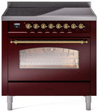 ILVE - 36" Nostalgie II Series Freestanding Electric Induction Range ILVE - 36" Nostalgie II Series Freestanding Electric Induction Range