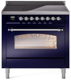 ILVE - 36" Nostalgie II Series Freestanding Electric Induction Range ILVE - 36" Nostalgie II Series Freestanding Electric Induction Range