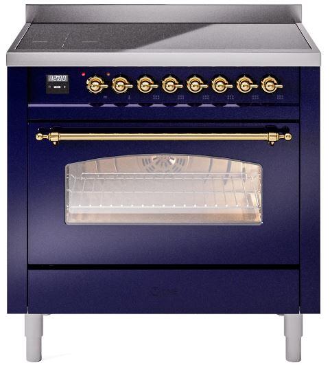 ILVE - 36" Nostalgie II Series Freestanding Electric Induction Range ILVE - 36" Nostalgie II Series Freestanding Electric Induction Range