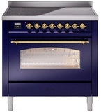 ILVE - 36" Nostalgie II Series Freestanding Electric Induction Range ILVE - 36" Nostalgie II Series Freestanding Electric Induction Range