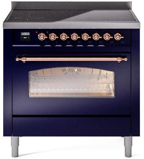 ILVE - 36" Nostalgie II Series Freestanding Electric Induction Range ILVE - 36" Nostalgie II Series Freestanding Electric Induction Range