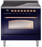 ILVE - 36" Nostalgie II Series Freestanding Electric Induction Range ILVE - 36" Nostalgie II Series Freestanding Electric Induction Range