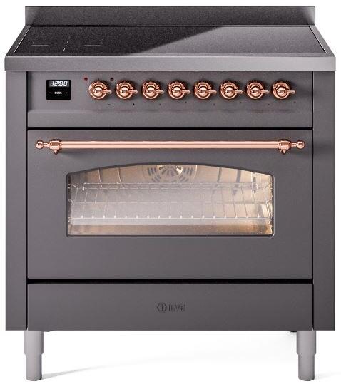 ILVE - 36" Nostalgie II Series Freestanding Electric Induction Range ILVE - 36" Nostalgie II Series Freestanding Electric Induction Range